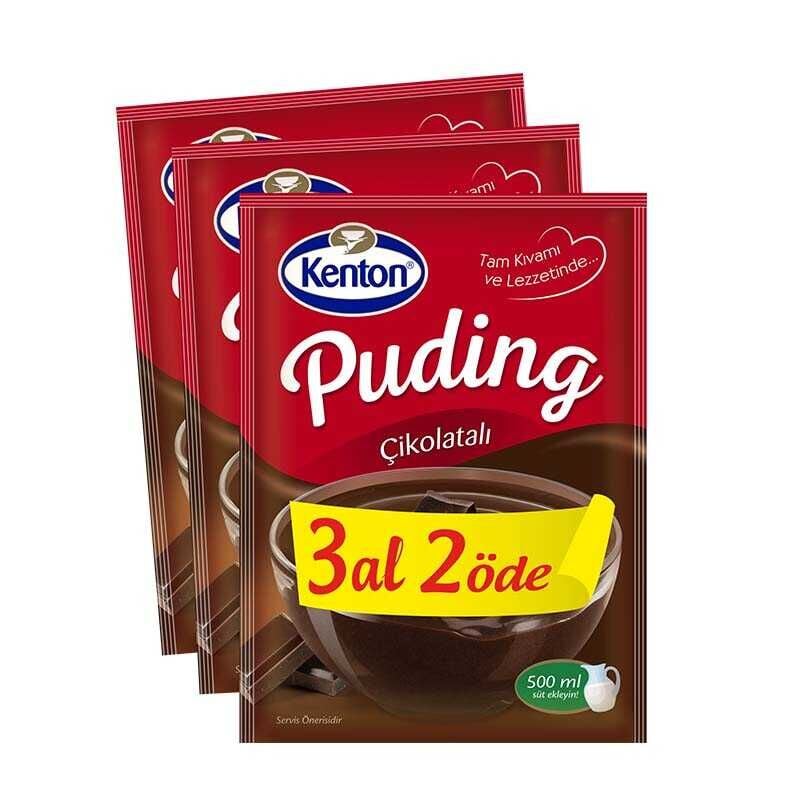 Kenton Puding Çikolatalı 3 Al 2 Öde
