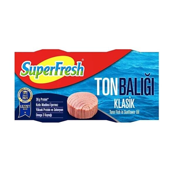 Superfresh Klasik Ton Balığı 2X140 gr