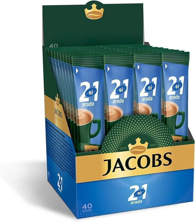 JACOBS 2'si 1 Arada 10.5 Gram x 40 Kahve