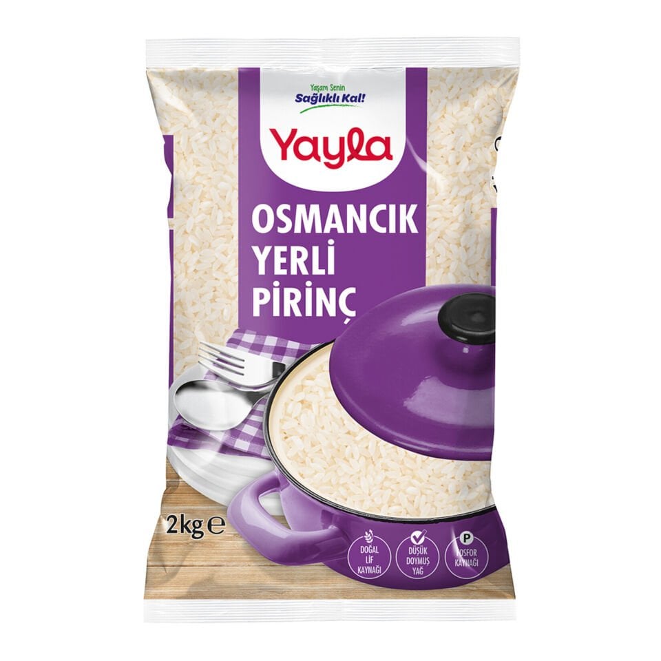 YAYLA OSMANCIK YERLİ PİRİNÇ 2000 GR