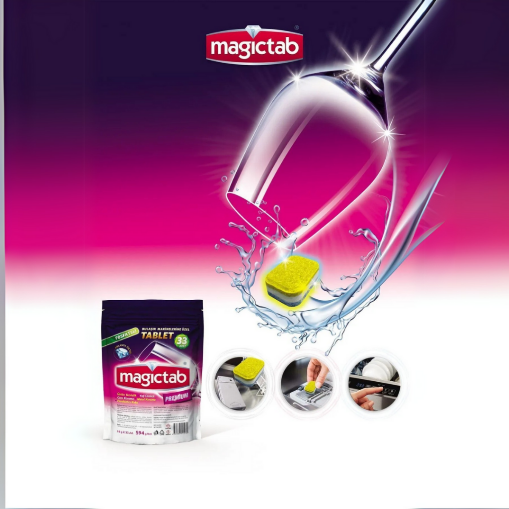 MAGICTAB BULAŞIK TABLETİ 60 LI